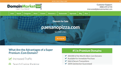 Desktop Screenshot of paesanopizza.com